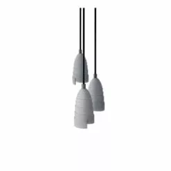 Gone's Lustres Lampe Suspension En Béton Accessoires Perle Noire -Luminaires Soldes lampe suspension en beton accessoires perle noire 5