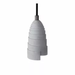 Gone's Suspensions Lampe Suspension En Béton Accessoires Cuivrés -Luminaires Soldes lampe suspension en beton accessoires perle noire 6