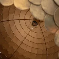 Bepurehome Suspensions Lampe Suspension Métal Antique Messing Doré -Luminaires Soldes lampe suspension metal antique messing dore 3