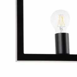 Beliani Suspensions Lampe Suspension Noir -Luminaires Soldes lampe suspension noir 2