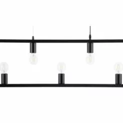 Beliani Suspensions Lampe Suspension Noir
