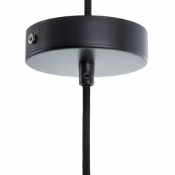 Beliani Suspensions Lampe Suspension Noir Et Doré -Luminaires Soldes lampe suspension noir et dore 5
