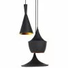 Beliani Suspensions Lampe Suspension Noire