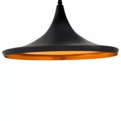 Beliani Suspensions Lampe Suspension Noire -Luminaires Soldes lampe suspension noire 5