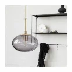 House Doctor Suspensions Lampe Suspension Vintage En Verre Gris Small 22cm -Luminaires Soldes lampe suspension vintage en verre gris small 22cm 4
