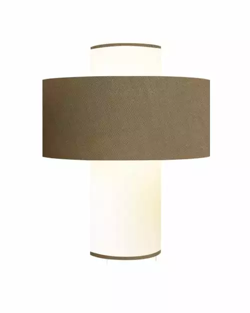Abat-jours Lampes à Poser Lampe Taupe D 35 Cm 1 Abat-jours Lampes à Poser Lampe Taupe D 35 Cm