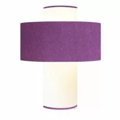 Abat-jours Lampes à Poser Lampe Taupe D 35 Cm 10 Abat-jours Lampes à Poser Lampe Taupe D 35 Cm -Luminaires Soldes lampe violet d 35 cm 1