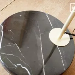 PIB Lampadaires Liseuse En Métal Et Marbre Noir -Luminaires Soldes liseuse en metal et marbre noir 2