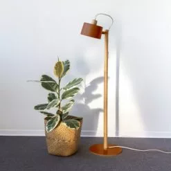 DIZY Design Lampadaires Luminaire à Poser Chêne Et Métal Terracotta 8 DIZY Design Lampadaires Luminaire à Poser Chêne Et Métal Terracotta -Luminaires Soldes luminaire a poser chene et metal terracotta 8