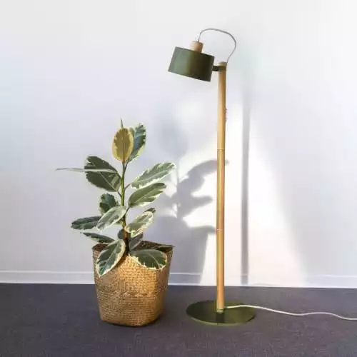 DIZY Design Lampadaires Luminaire à Poser Chêne Et Métal Vernis BRUT 2 DIZY Design Lampadaires Luminaire à Poser Chêne Et Métal Vernis BRUT – Image 2