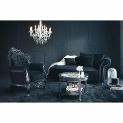 Maisons Du Monde Lustres Lustre à Pampilles En Métal Blanc D75 9 Maisons Du Monde Lustres Lustre à Pampilles En Métal Blanc D75 -Luminaires Soldes lustre a pampilles en metal blanc d75 1000 10 10 117803 15