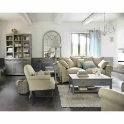 Maisons Du Monde Lustres Lustre à Pampilles En Métal Blanc Effet Vieilli D73 -Luminaires Soldes lustre a pampilles en metal blanc effet vieilli d73 1000 4 11 130309 7