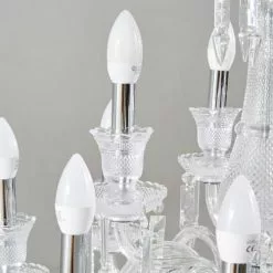 Maisons Du Monde Lustres Lustre à Pampilles En Métal Chromé -Luminaires Soldes lustre a pampilles en metal chrome 1000 5 0 177366 2