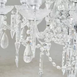 Maisons Du Monde Lustres Lustre à Pampilles En Métal Chromé -Luminaires Soldes lustre a pampilles en metal chrome 1000 5 0 177366 3