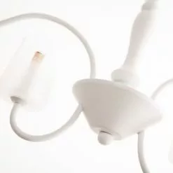 Keria Lustres Lustre En Glass Blanc -Luminaires Soldes lustre en glass blanc 5