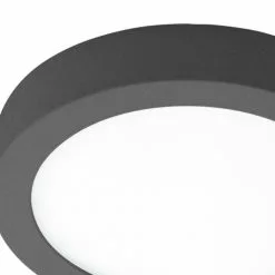 Eglo Lustres Lustre Et Plafonnier Extérieur En Métal Anthracite -Luminaires Soldes lustre et plafonnier exterieur en metal anthracite 3