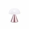 Lexon Lampes à Poser Mini Lampe LED En Aluminium Rose