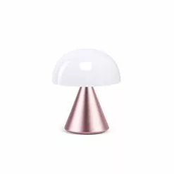 Lexon Lampes à Poser Mini Lampe LED En Aluminium Rose