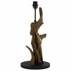 Light & Living Lampes à Poser Pied De Lampe En Bois -Luminaires Soldes pied de lampe en bois 2