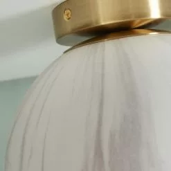 It's About Romi Suspensions Plafonnier Abat-jour En Verre Or/verre Teint, H. 32cm -Luminaires Soldes plafonnier abat jour en verre or verre teint h 32cm 4