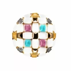 SLAMP Suspensions Plafonnier/Applique Mida Plastique Multicolore 50x50x16 Cm -Luminaires Soldes plafonnier applique mida plastique multicolore 50x50x16 cm 3