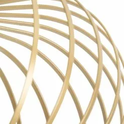 QAZQA Suspensions Plafonnier En Acier Doré/laiton -Luminaires Soldes plafonnier en acier dore laiton 11