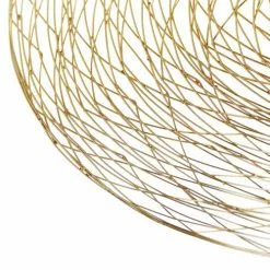 QAZQA Suspensions Plafonnier En Acier Doré/laiton -Luminaires Soldes plafonnier en acier dore laiton 5