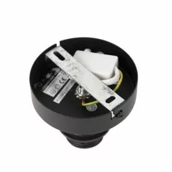 QAZQA Suspensions Plafonnier En Acier Noir -Luminaires Soldes plafonnier en acier noir 11