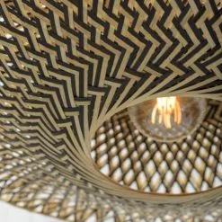 Good & Mojo Suspensions Plafonnier En Bambou D87 -Luminaires Soldes plafonnier en bambou d87 2
