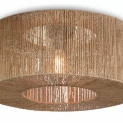 Good & Mojo Suspensions Plafonnier En Jute D60