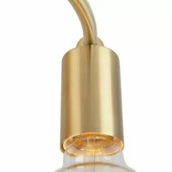 QAZQA Suspensions Plafonnier En Métal Doré/laiton -Luminaires Soldes plafonnier en metal dore laiton 2