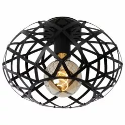 Lampea Suspensions Plafonnier En Métal Doré 20 Cm -Luminaires Soldes plafonnier en metal noir 20 cm