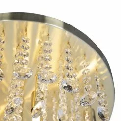 QAZQA Suspensions Plafonnier En Verre Doré/laiton -Luminaires Soldes plafonnier en verre dore laiton 22