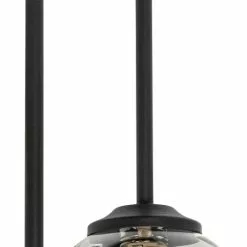 QAZQA Suspensions Plafonnier En Verre Noir -Luminaires Soldes plafonnier en verre noir 10