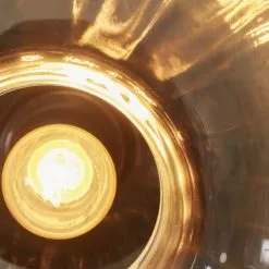 It's About Romi Suspensions Plafonnier En Verre Noir, H. 18cm -Luminaires Soldes plafonnier en verre noir h 18cm 4