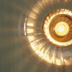 It's About Romi Suspensions Plafonnier En Verre Or, H. 18cm -Luminaires Soldes plafonnier en verre or h 18cm 2