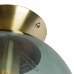 QAZQA Suspensions Plafonnier En Verre Vert -Luminaires Soldes plafonnier en verre vert 7