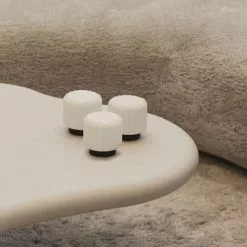 Atelier Pierre Lampes à Poser Set De 3 Lampes Dentelles 9cm Pvc Noir -Luminaires Soldes set de 3 lampes dentelles 9cm pvc noir 4