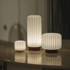 Atelier Pierre Lampes à Poser Set De 3 Lampes Dentelles 9cm Pvc Terracotta -Luminaires Soldes set de 3 lampes dentelles 9cm pvc terracotta 3