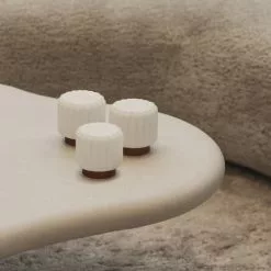 Atelier Pierre Lampes à Poser Set De 3 Lampes Dentelles 9cm Pvc Terracotta -Luminaires Soldes set de 3 lampes dentelles 9cm pvc terracotta 5