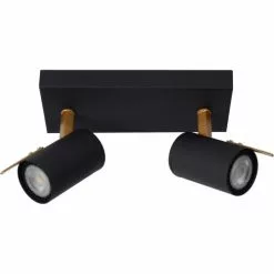 Lampea Appliques Murales Et Spots Spot En Métal Noir 15 Cm -Luminaires Soldes spot en metal noir 15 cm 2