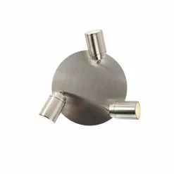 QAZQA Appliques Murales Et Spots Spot Plafond En Acier -Luminaires Soldes spot plafond en acier 2