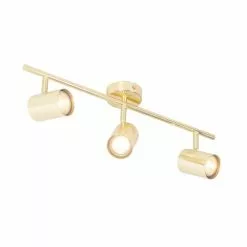 QAZQA Appliques Murales Et Spots Spot Plafond En Acier Doré/laiton