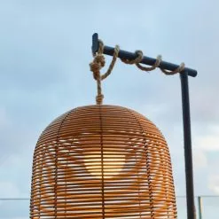 LUMISKY Lampadaires Support De Lampe Métal Gris 41CM -Luminaires Soldes support de lampe metal gris 41cm 1