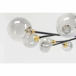 Kare Design Suspensions Suspension 12 Abat-jours En Verre Et Acier -Luminaires Soldes suspension 12 abat jours en verre et acier 3