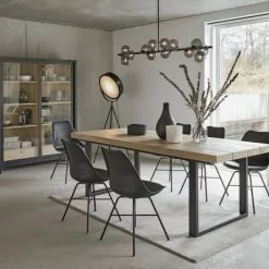 Maisons Du Monde Suspensions Suspension 14 Globes En Verre Fumé Et Métal Noir -Luminaires Soldes suspension 14 globes en verre fume et metal noir 1000 12 38 210778 3