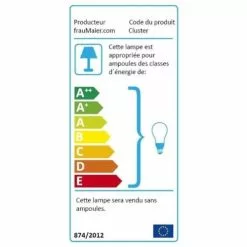 FrauMaier Suspensions Suspension 3 Abat-jours D39cm -Luminaires Soldes suspension 3 abat jours d39cm 3