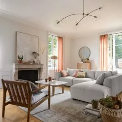 Maisons Du Monde Suspensions Suspension 4 Globes En Verre Et Métal Doré -Luminaires Soldes suspension 4 globes en verre et metal dore 1000 4 3 200944 4