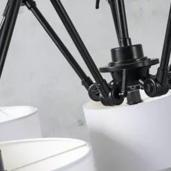 It's About Romi Lustres Suspension 5 Bras Abats-jour Blancs -Luminaires Soldes suspension 5 bras abats jour blancs 4