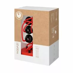 Hoopzi Suspensions Suspension 5 Fils électriques En Tissu Rouge 3,5m Douille Noire -Luminaires Soldes suspension 5 fils electriques en tissu rouge 3 5m douille noire 4